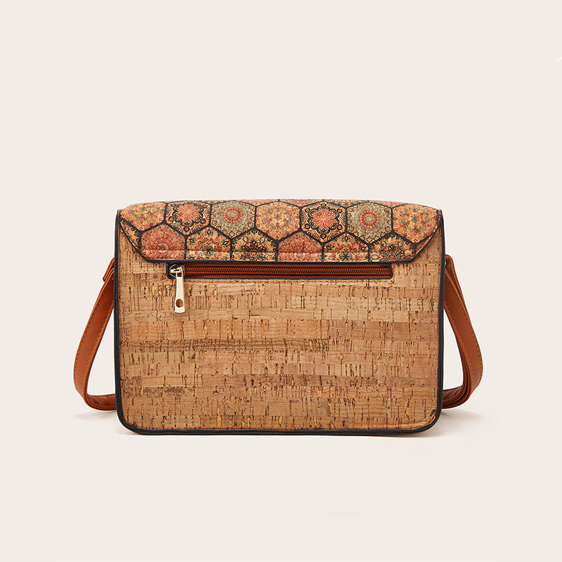 Wholesale Retro Kraft Paper Messenger Bags, Single Shoulder Crossbody Bags